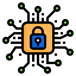 Secure Networking Icon